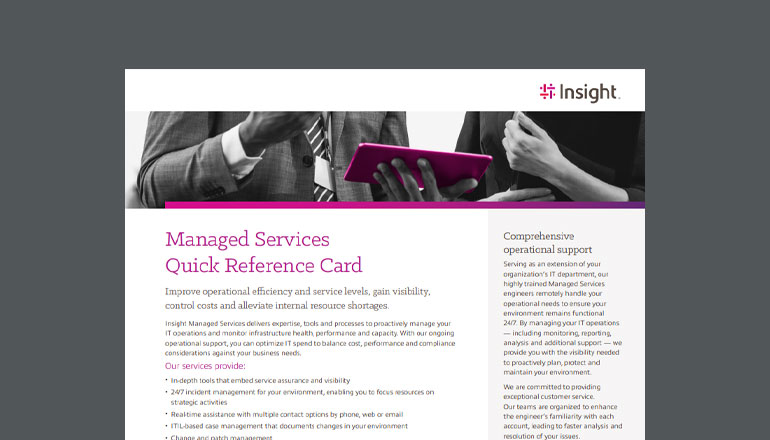 Article Managed Services Quick Reference Card Image