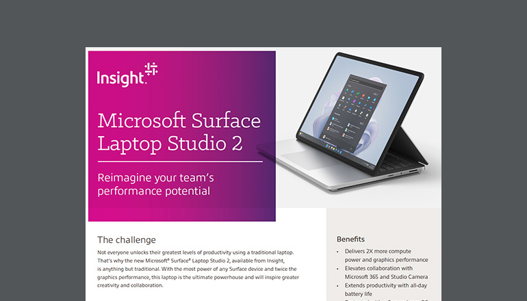 Article Microsoft Surface Laptop Studio 2  Image