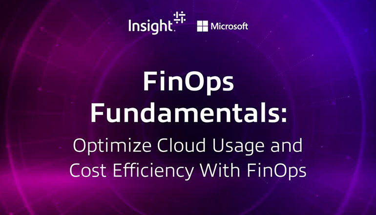 Title card for Optimize Cloud Usage and Cost Efficiency With FinOps video
