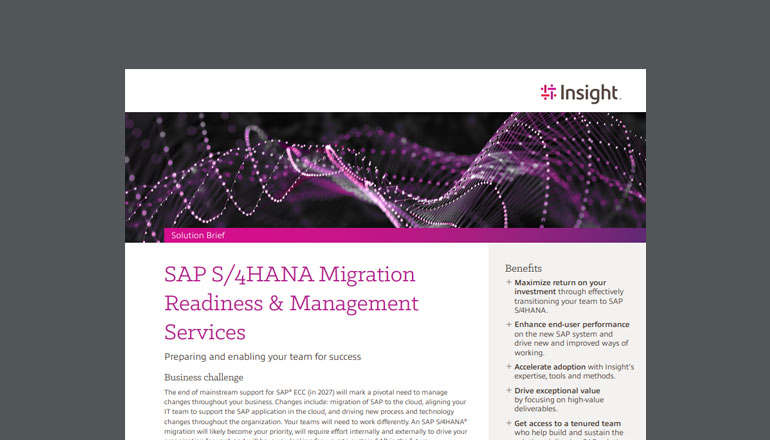 Article SAP S/4HANA Migration Readiness & Management Services  Image