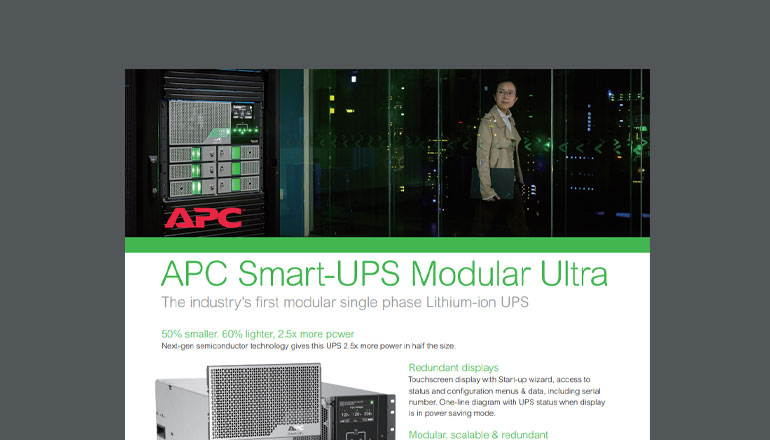 Article  Smart-UPS Modular Ultra Image