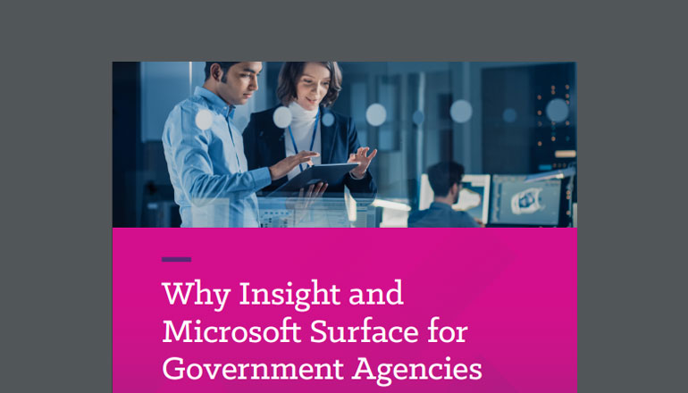 Article Why Insight and Microsoft Surface for Government Agencies  Image