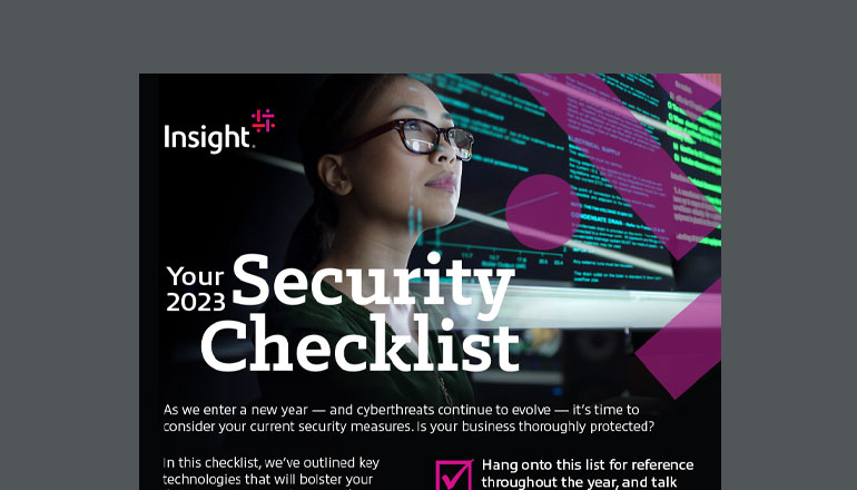 Article Your 2023 Cybersecurity Checklist Image