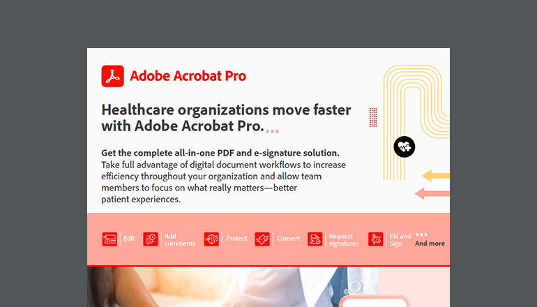 Article Streamline Your Healthcare Organization With Adobe Acrobat Pro  Image