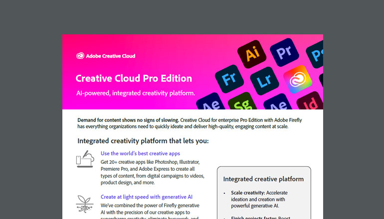Article Creative Cloud Pro Edition  Image