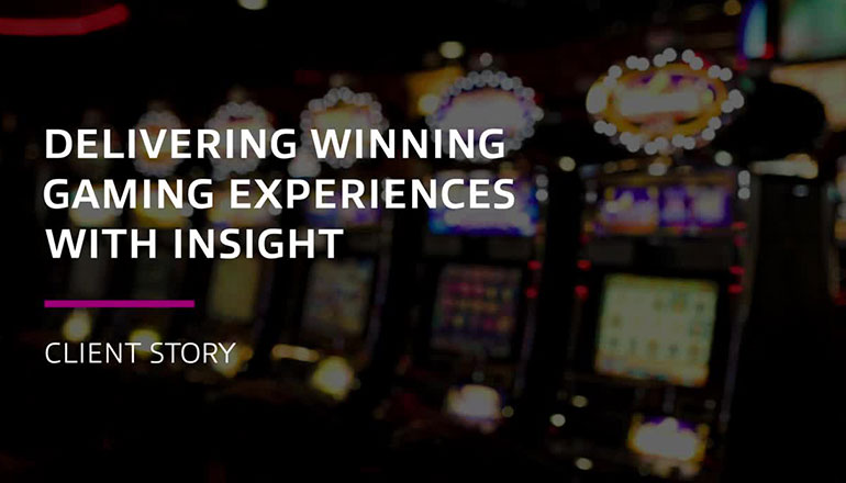 Article Delivering Winning Gaming Experiences With Insight  Image