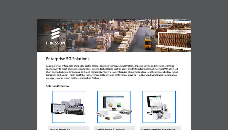 Article Enterprise 5G Solutions Image