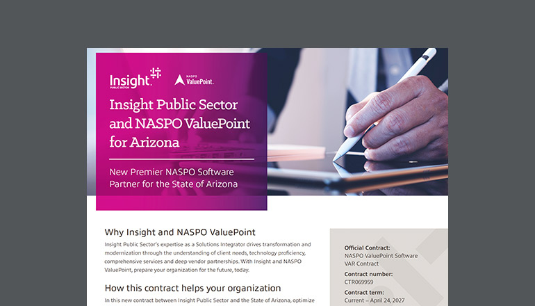 Article Insight Public Sector and NASPO ValuePoint for Arizona Image