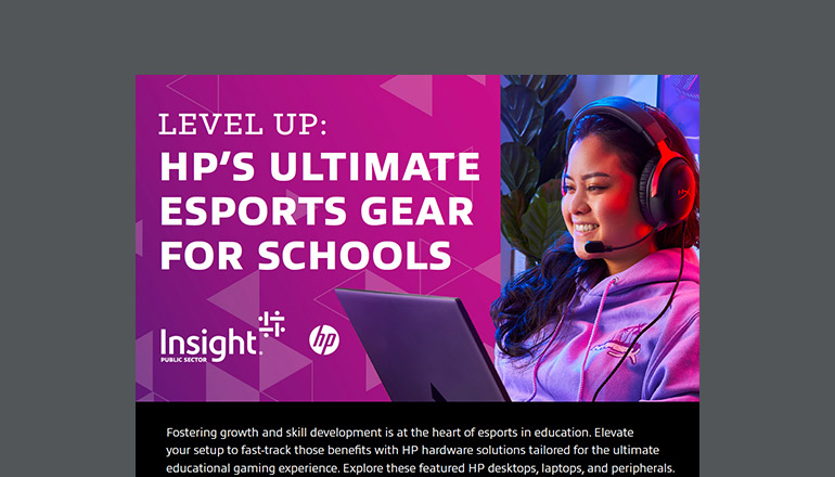 Article HP Esports Solutions Overview for Education Image