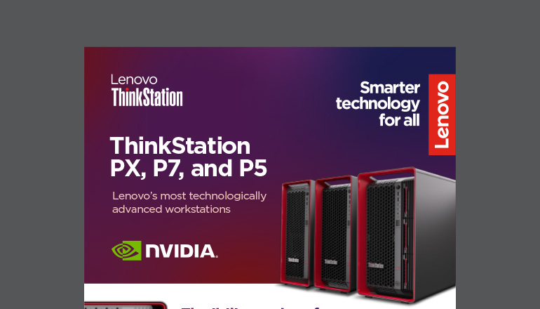 Article ThinkStation PX, P7 and P5 Image