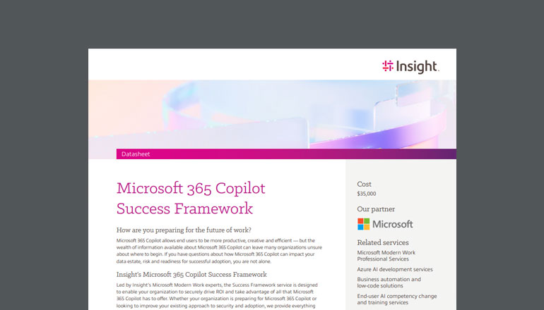 Article Microsoft 365 Copilot Success Framework  Image