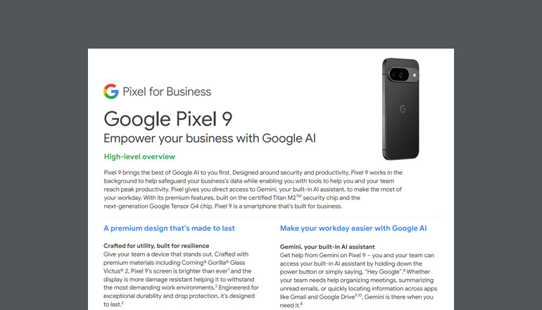 Article Google Pixel 9 Image