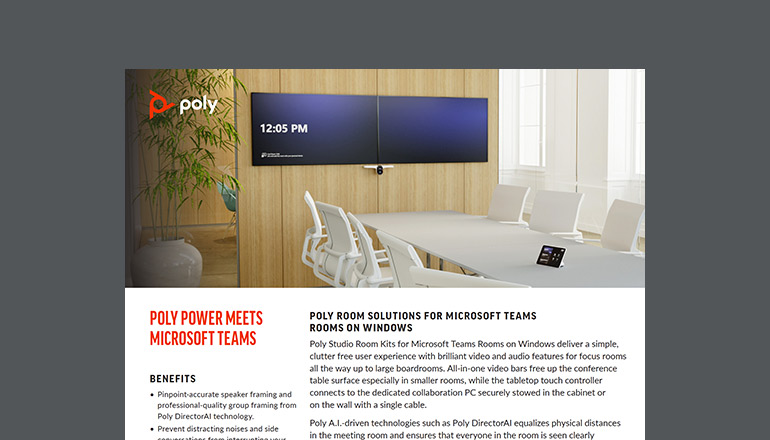 Article Poly Power Meets Microsoft Teams  Image