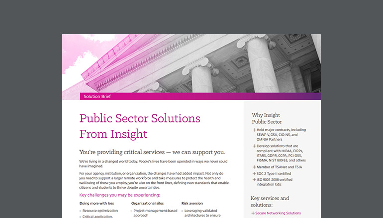 Article Public Sector Solutions From Insight Image