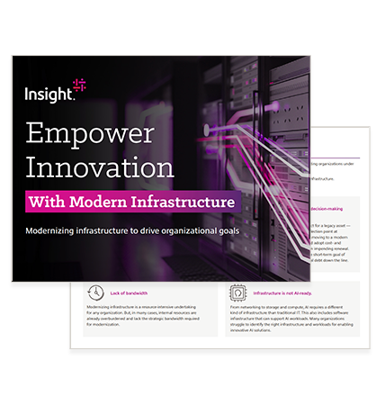 Thumbnail of Empower Innovation With Modern Infrastructure ebookavailable to download