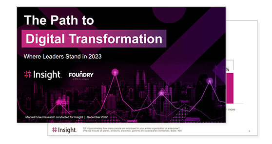 Thumbnail of The Path to Transformation: Where IT Leaders Stand in 2023 report
