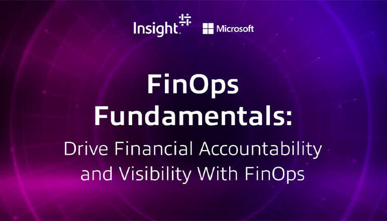 Title card for Drive Financial Accountability & Visibility With FinOps video