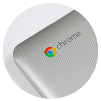google chromebook corner
