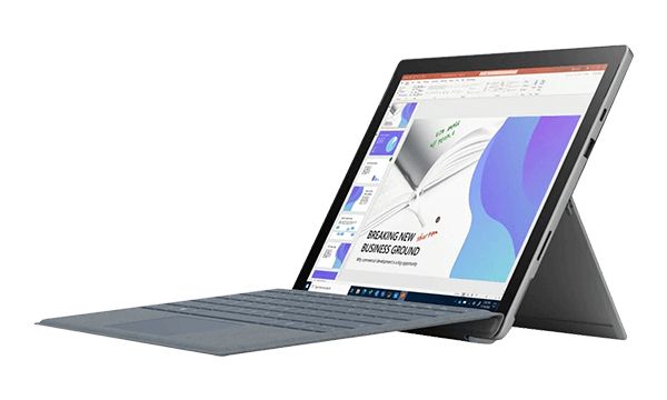 Surface Pro 7+ product