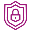 Cloud security icon