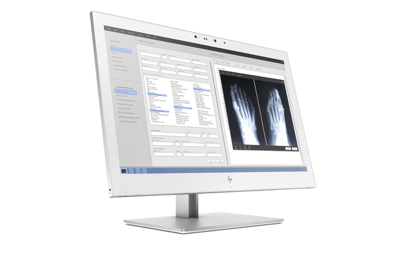 HP displays for clinicians