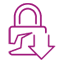 Security breach icon