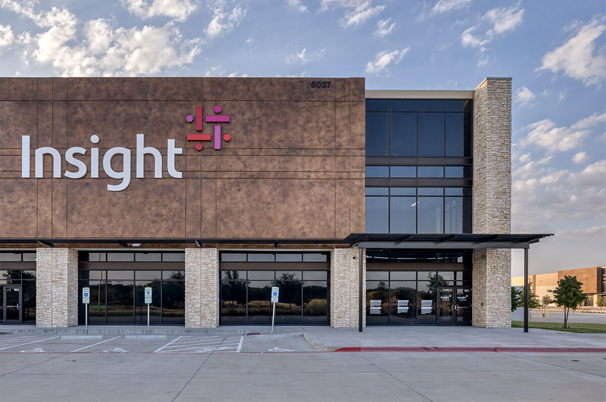 Outside of Insight Solutions Integration Center located in Fort Worth, TX