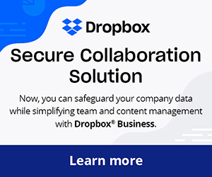 Ad: Dropbox Learn more