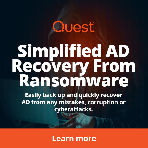 Ad: Quest Software Learn more