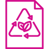 Illustration of recycling logo