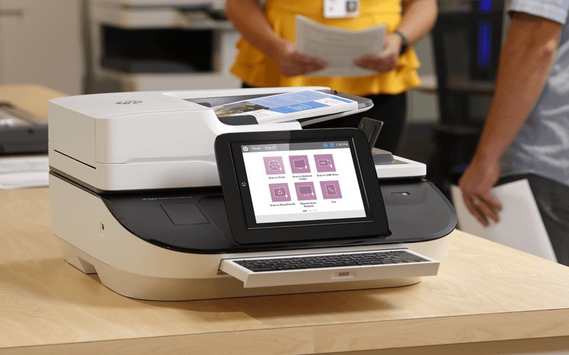 HP scanner lifestyle product image