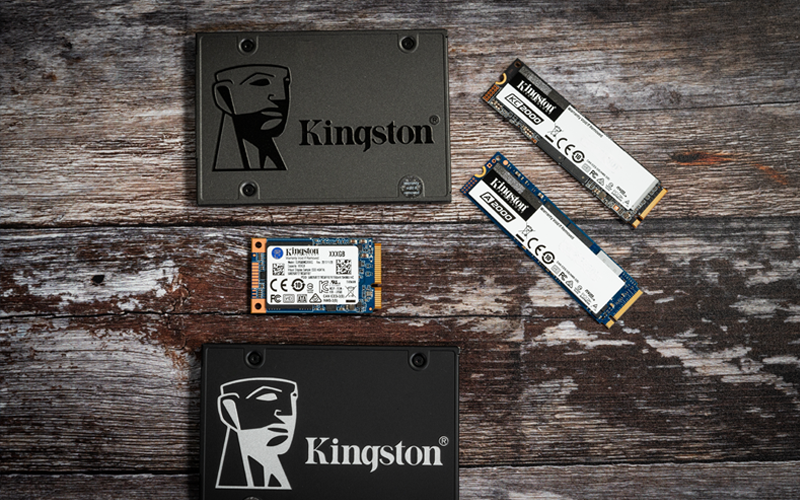 Kingston hard drive product shot