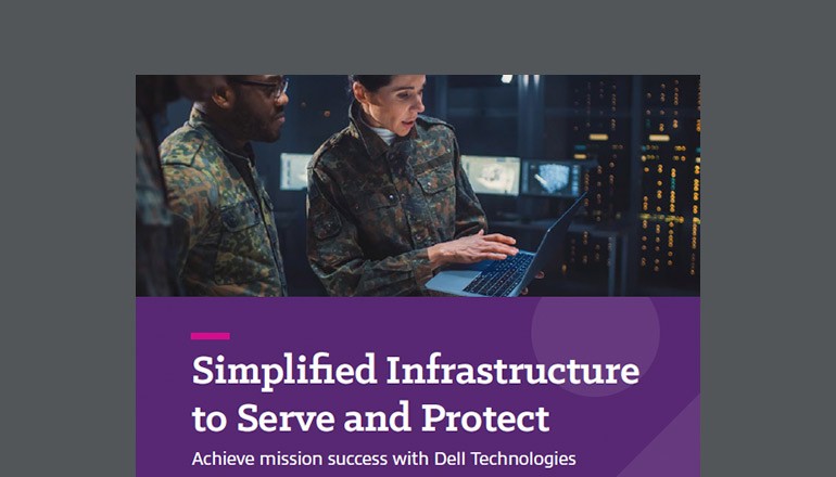 simplified infrastructure to serve and protect