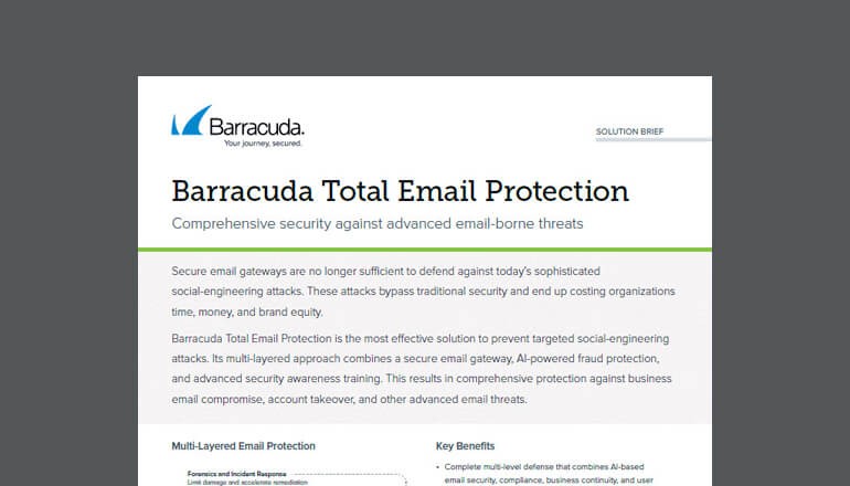 Barracuda Total Email Protection thumbnail