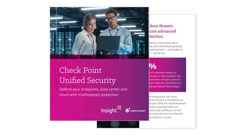 Check Point Unified Security cover