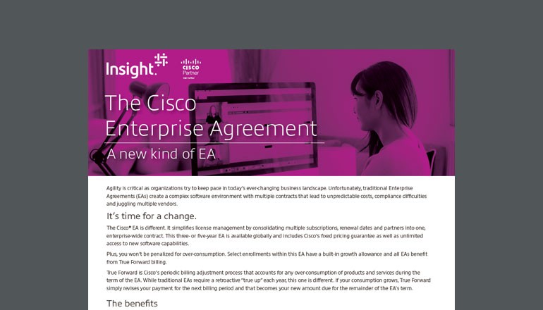 Cisco Enterprise Agreement cover thumbnail