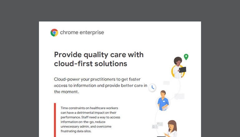 Provide Quality Care With Cloud-Native Solutions cover
