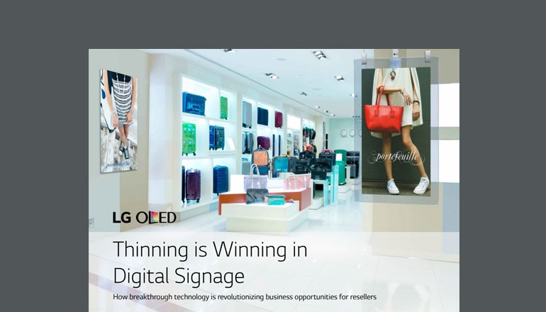 Thinning is Winning in Digital Signage ebook thumbnail