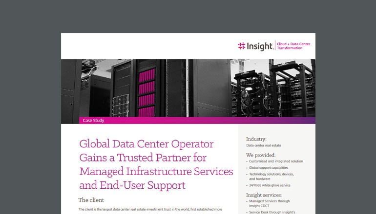 Data Center Operator Adopts Managed Infrastructure Services cover