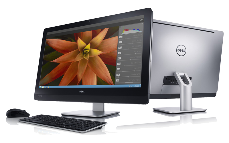 Two XPS One 2710 AIO Desktops
