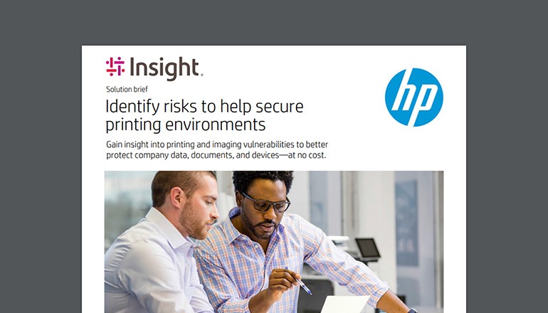 Identify risks to help secure printing environments thumbnail
