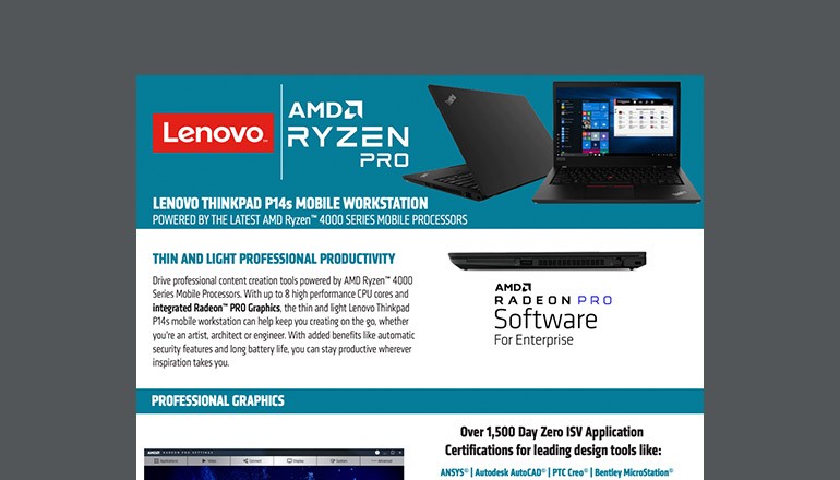 Lenovo AMD RYZEN Pro thumbnail