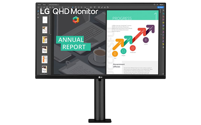 LG QHD monitor
