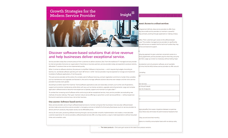 Whitepaper: Cisco, Growth Strategies for the Modern Service Provider. Available for download