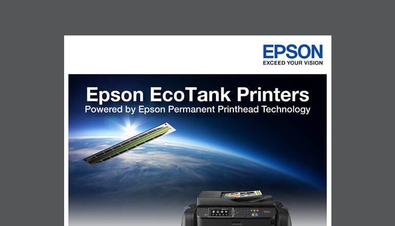 Epson EcoTank Printers thumbnail