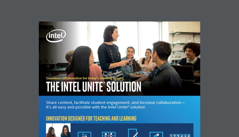 Intel Unite Solution Brief Thumbnail