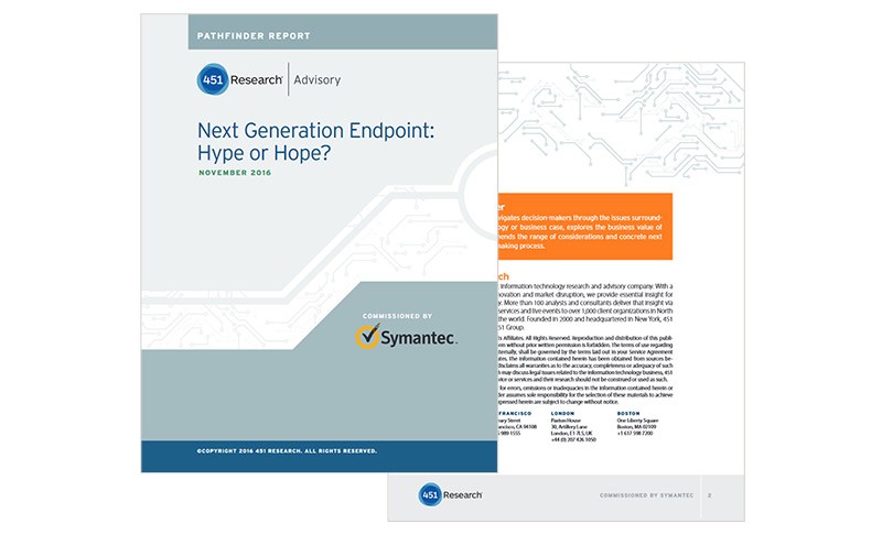 Next Generation Endpoint: Hype or Hope? contents preview